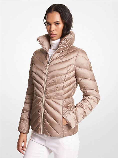 packable michael kors jas bijenkor|michael kors quilted puffer jacket.